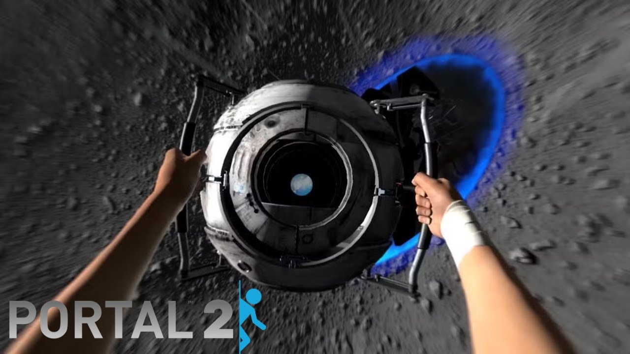 Portal On The Moon! | Portal 2 - Part 9 [End]