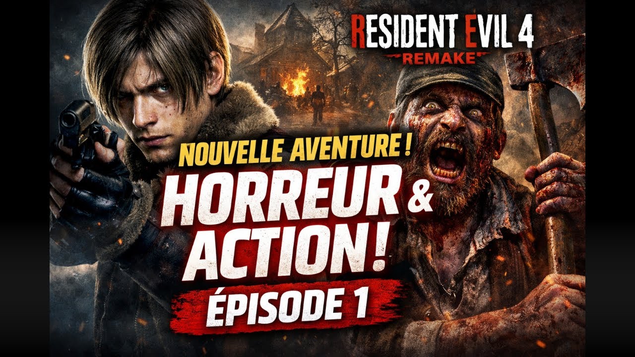 Resident Evil 4 Remake – Épisode 1 | Le village et le début du cauchemar | Let’s Play FR