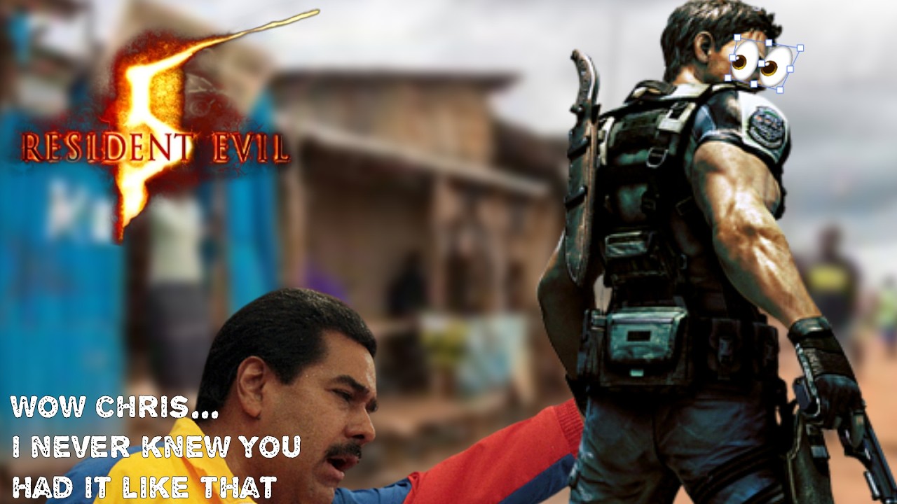 MADURO Tried to TOUCH ME | RE5 Chapter 2 Funny Moments