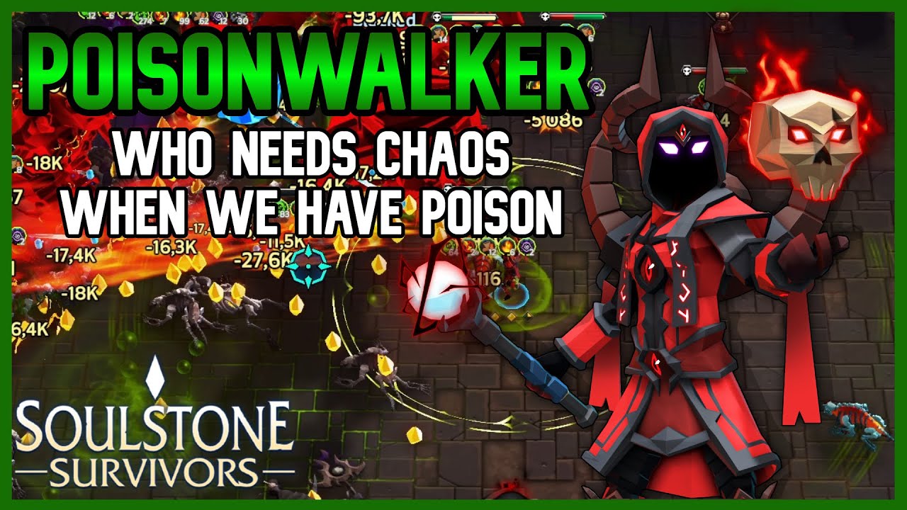 New Poison Chaoswalker RIPS through Max Curse Danger 14 | Soulstone Survivors