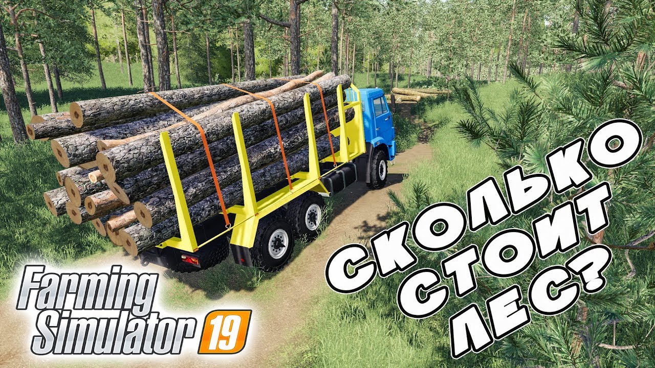 ФЕРМЕР ПОШЕЛ В ЛЕСНОЙ БИЗНЕС! СКОЛЬКО МОЖНО НА ЭТОМ ЗАРАБОТАТЬ? Farming Simulator 19