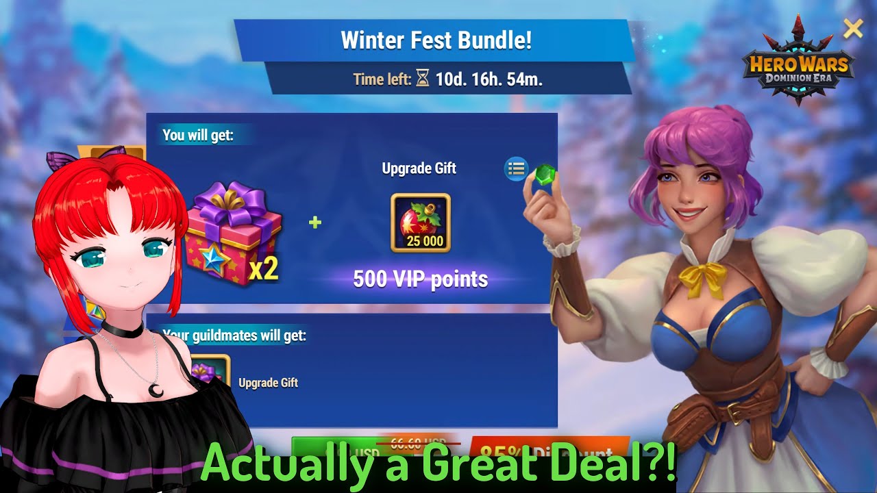 Winterfest Bundles and Why You Should Consider Buying Them &mdash; Hero Wars: Dominion Era