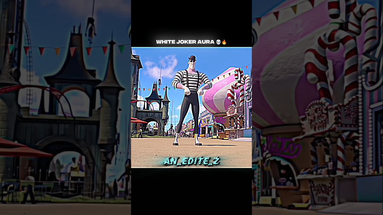White Joker Aura 💀🔥 #shorts