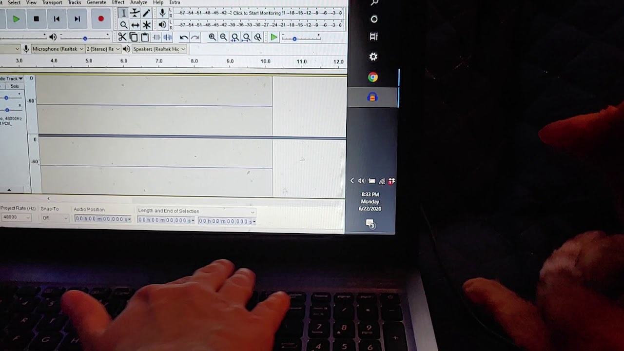 HOw A Blind Person Uses Audacity To Edit & Record Audio