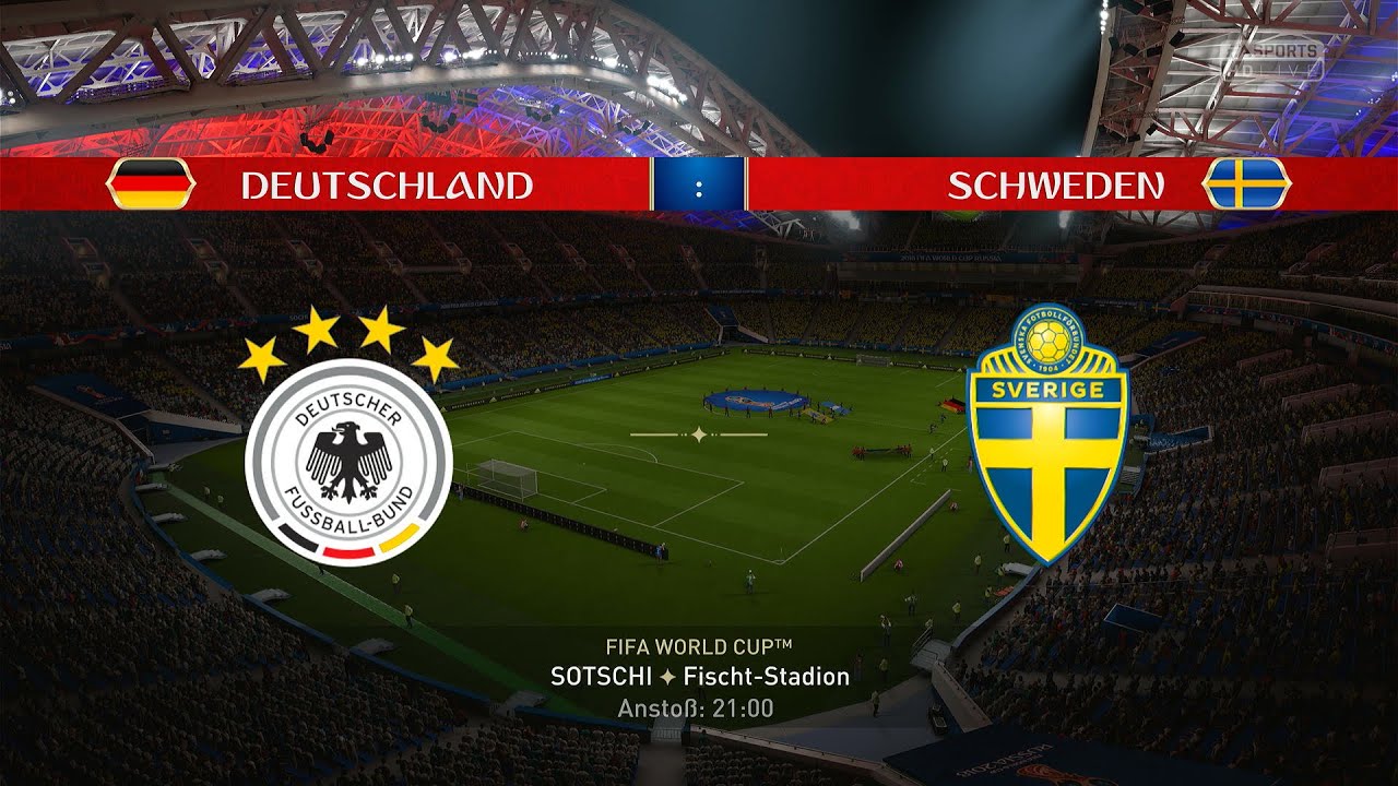 FIFA WM 2018 // Deutschland vs Schweden // Gruppenphase, 2.Spieltag