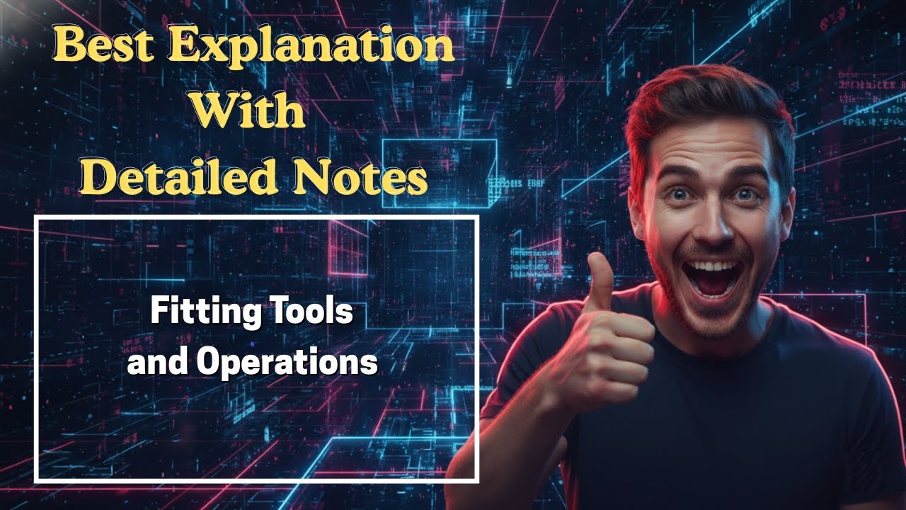 [253] Fitting Tools and Operations (Workshop Practices)