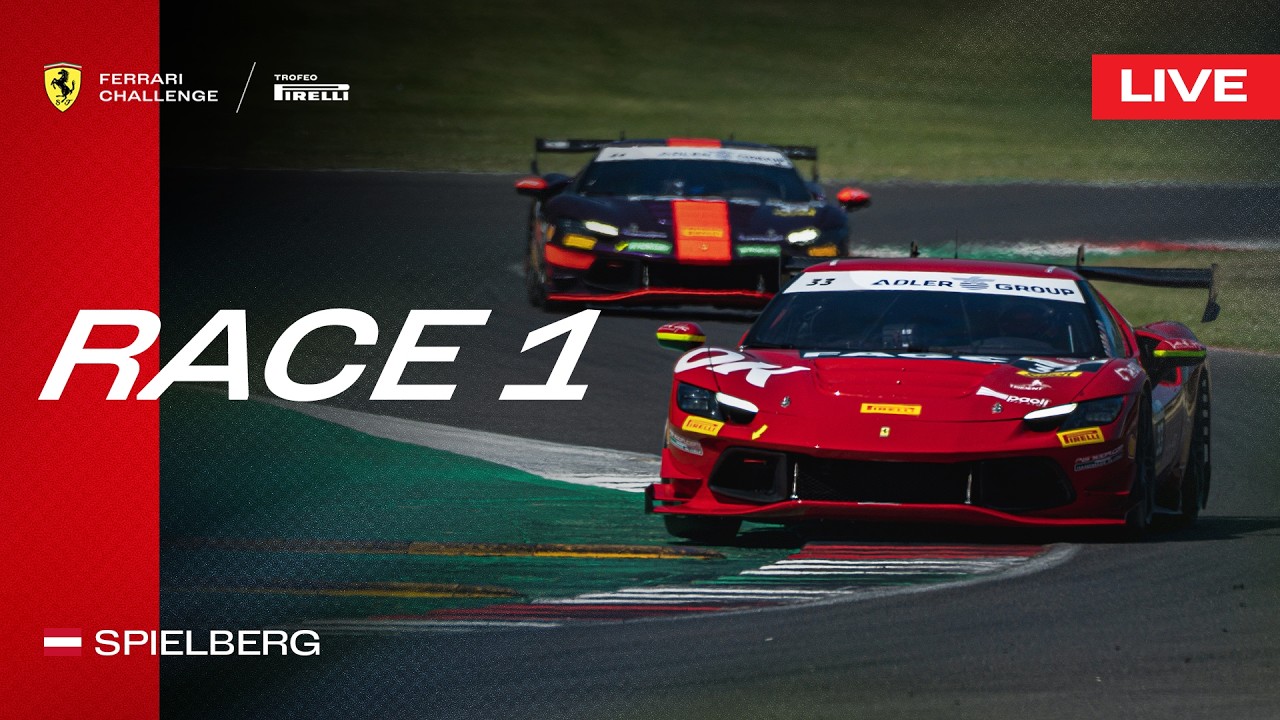 LIVE Ferrari Challenge Europe - Spielberg, Race 1
