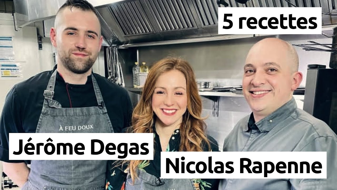 A feu doux avec Nicolas Rapenne et Jérôme Degas