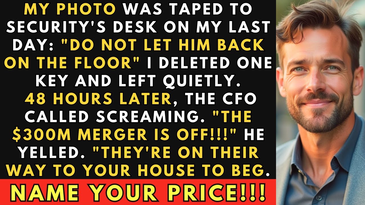 Termination Revenge: I Deleted the Key to Their $300M Merger Collapse | Office Politics