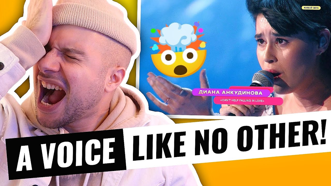 1st time reacting to DIANA ANKUDINOVA - Can't help falling in love | Диана Анкудинова | 