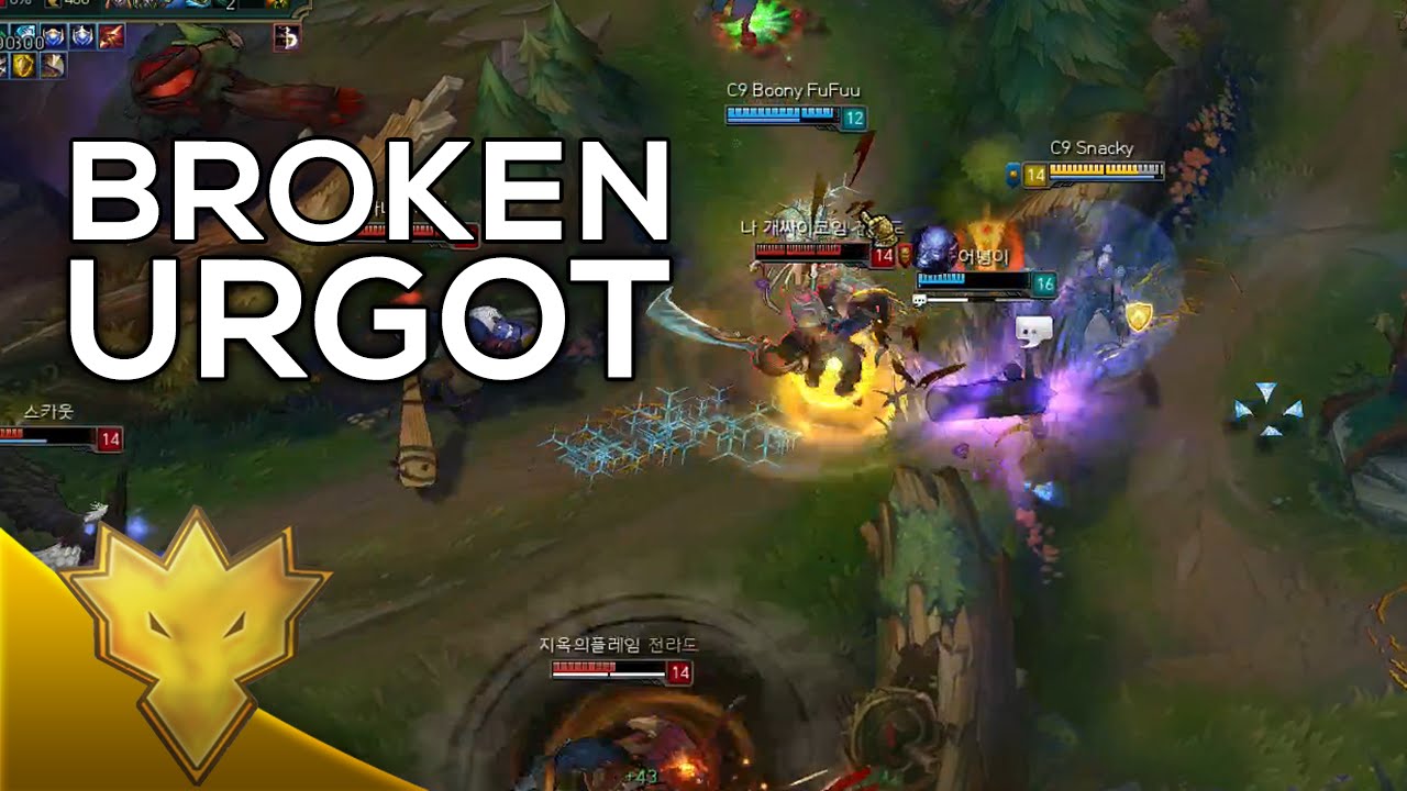 Sneaky - Urgot is Broken ft. Meteos & Bunny FuFuu - Korean Solo Queue