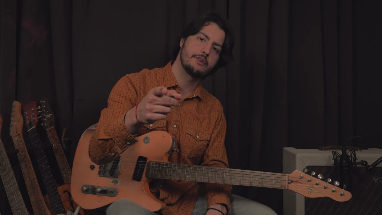 COUNTRY GUITAR LESSONS - 5 LICKS GOING FROM THE 1 TO THE 4