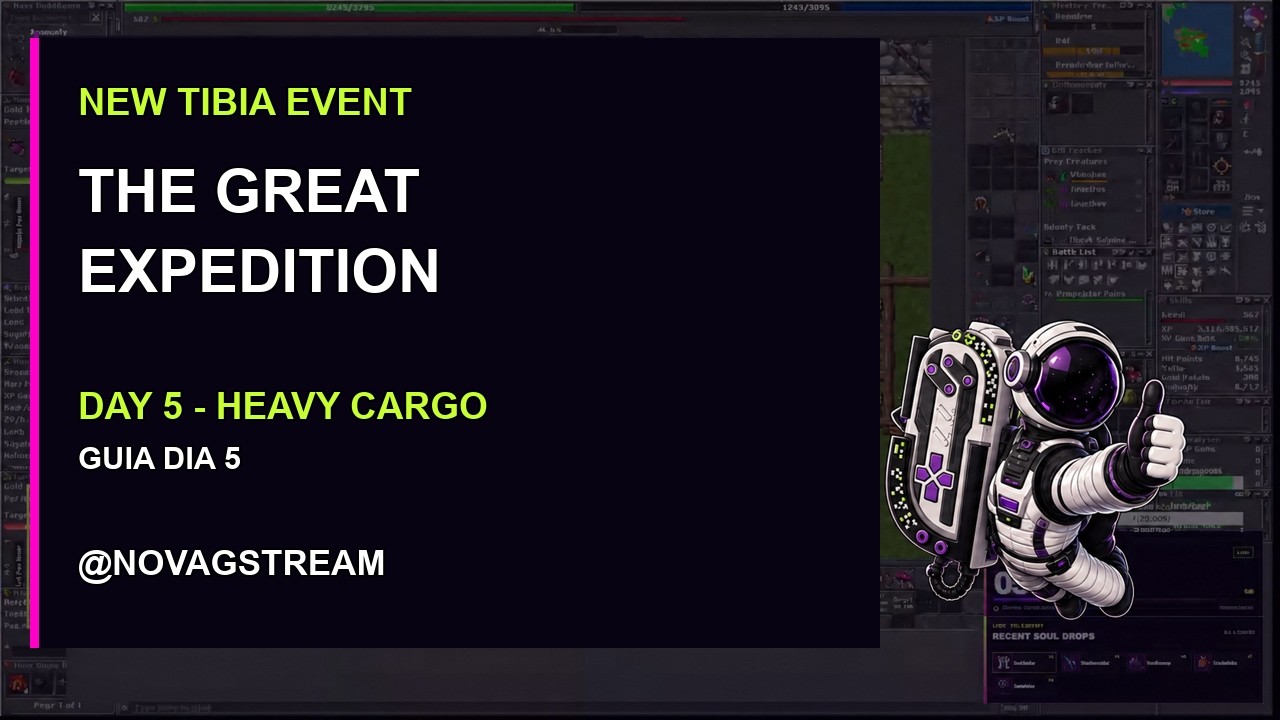 The Great Expedition Day 5 Guide | Heavy Cargo | Tibia 2026