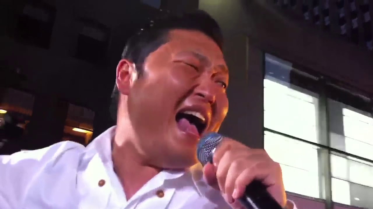 PSY - Gangnam Style Live Rehearsal (@ Today Show; May 3rd 2013)
