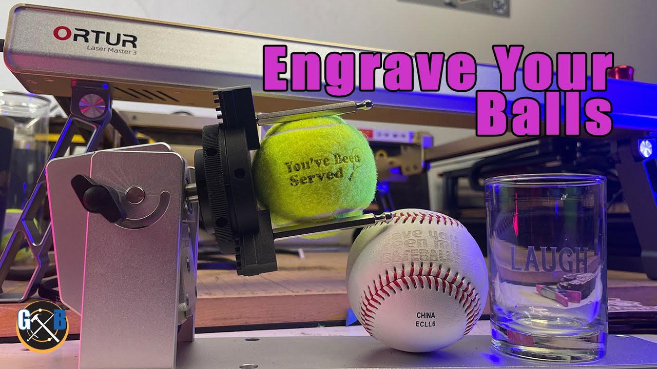 Engrave Your Balls with the Ortur Rotary Engraver