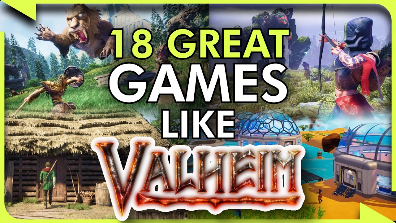 18 Amazing Games like Valheim - Open-World Survival Games You Can't Miss!