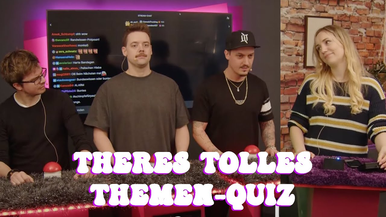 THERES TOLLES THEMEN-QUIZ! Heute von @Sissor  | Quiz