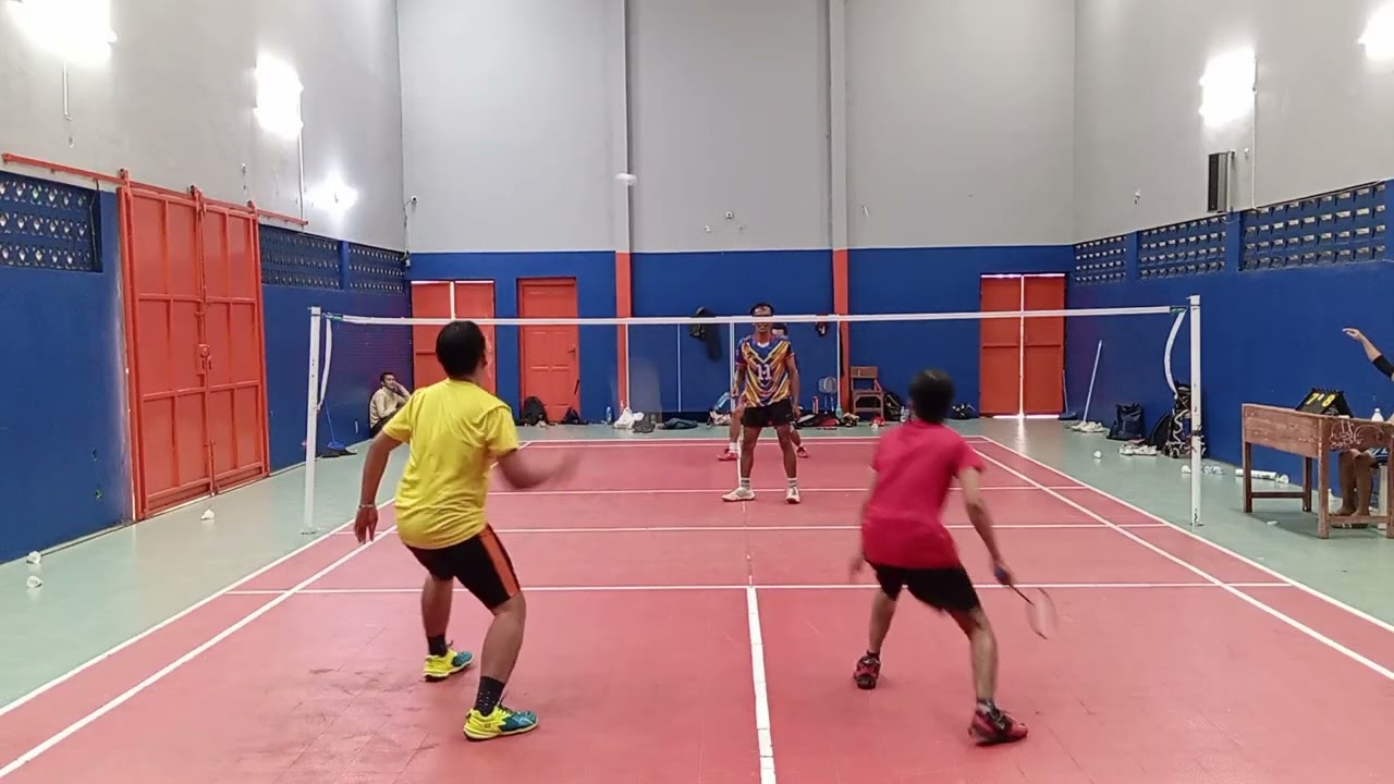 Ujang Fahmi vs Budi-Deni  | Badminton Fun Game
