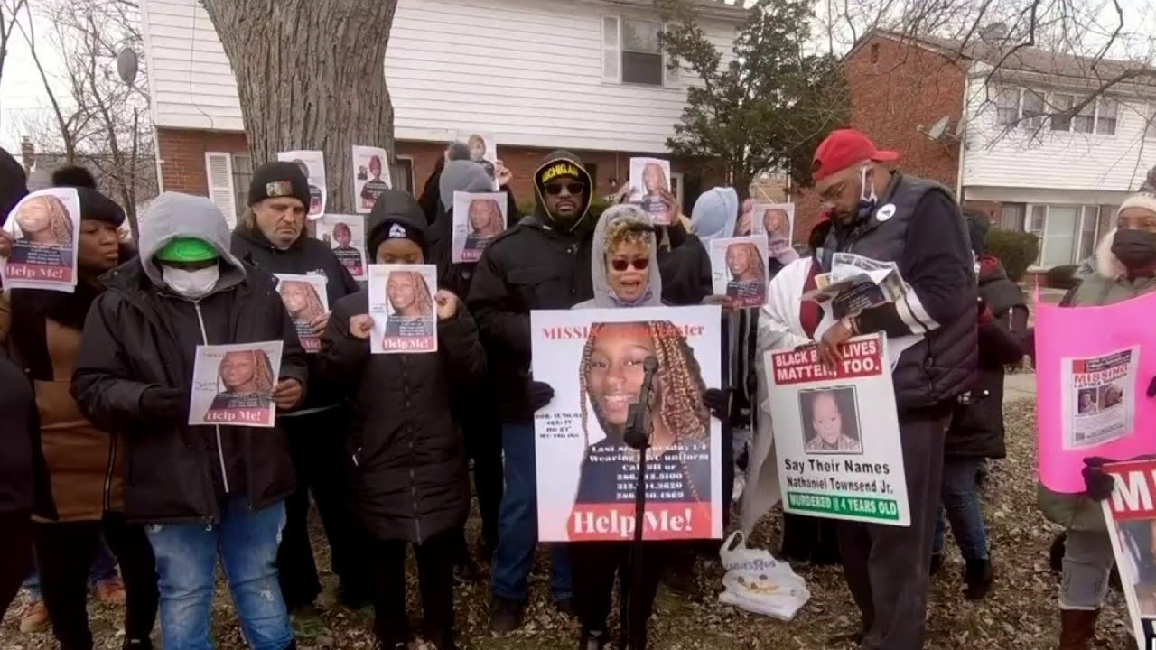 Family canvasses Detroit neighborhood for missing teen