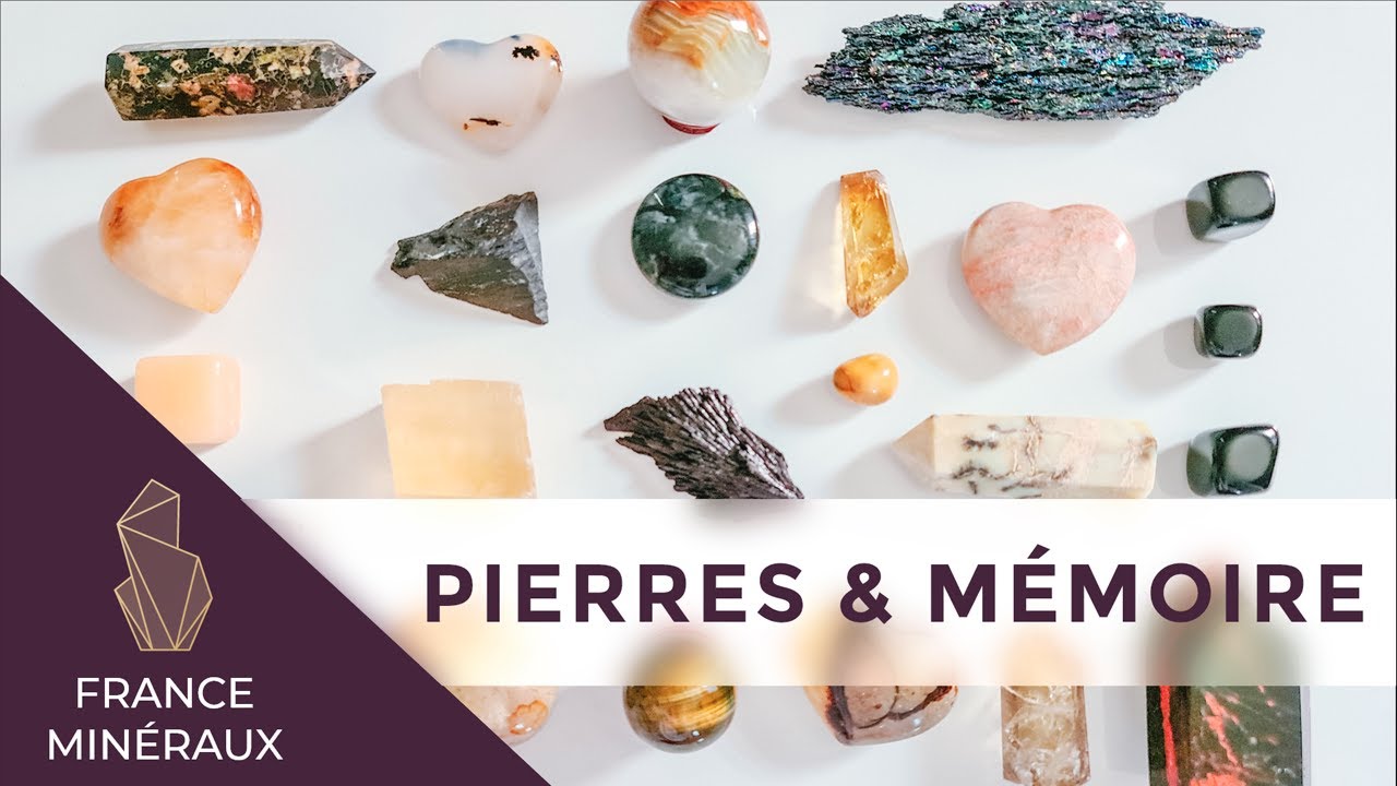 5 PIERRES POUR BOOSTER LA MEMOIRE | Lithothérapie | France Minéraux