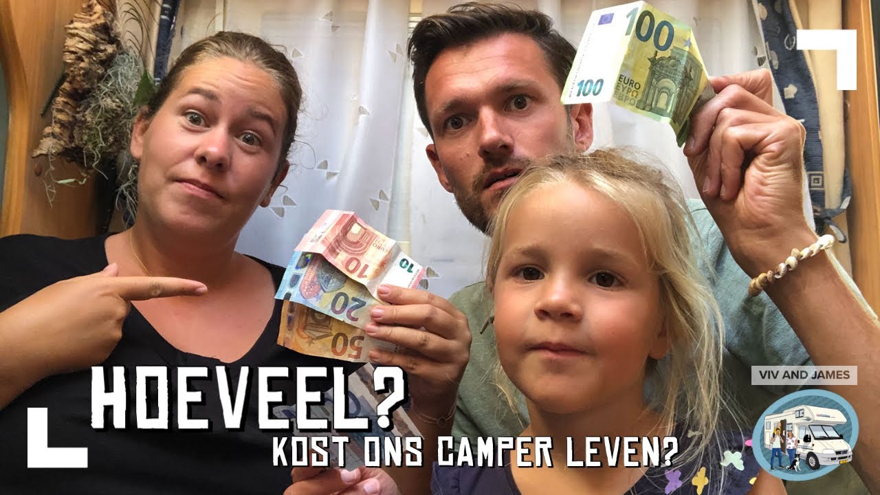 Wat kost het om te WONEN en REIZEN in een CAMPER? Dat zie je in DEZE video!
