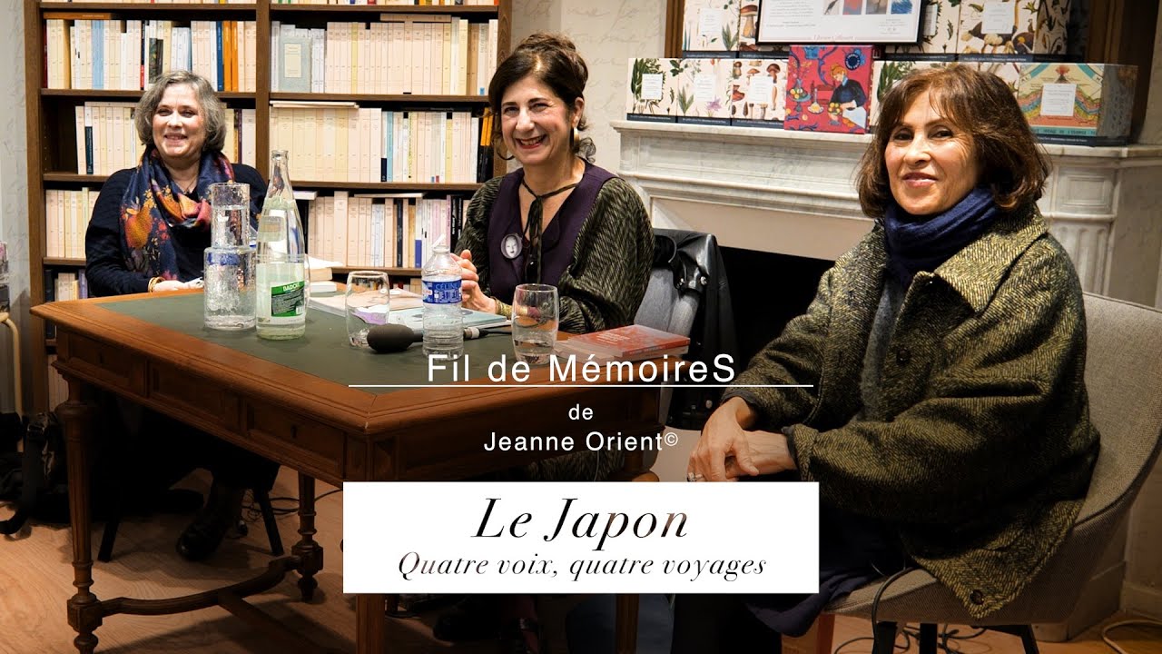 Chez Anne Ghisoli - Librairie Gallimard - Fil de MémoireS : *Le Japon, quatre voix, quatre voyages*