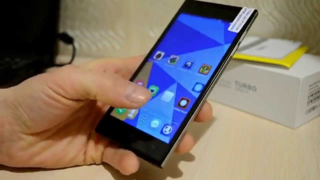 Doogee DG2014 Turbo. Недорогой четырехъядерный смартфон.