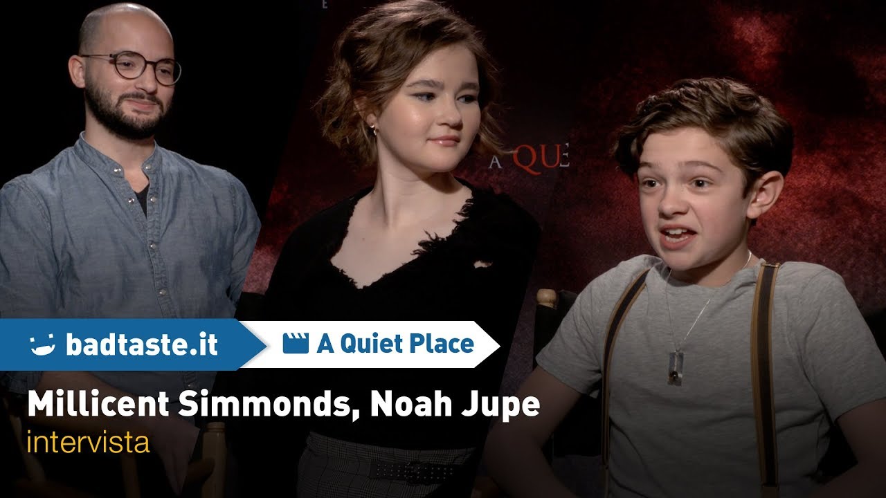 EXCL - A Quiet Place, il nostro incontro con Millicent Simmonds, Noah Jupe | INTERVISTA