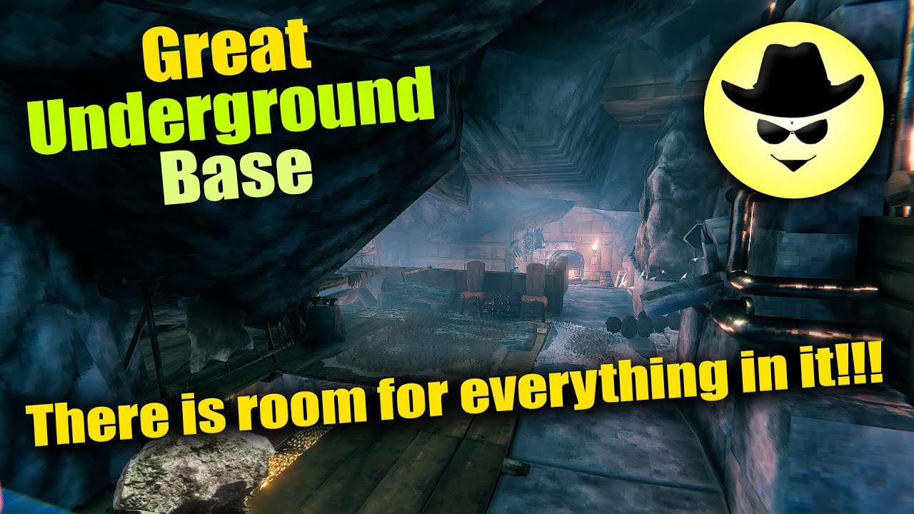 Great Underground Base for Valheim - Great Cave | Valheim