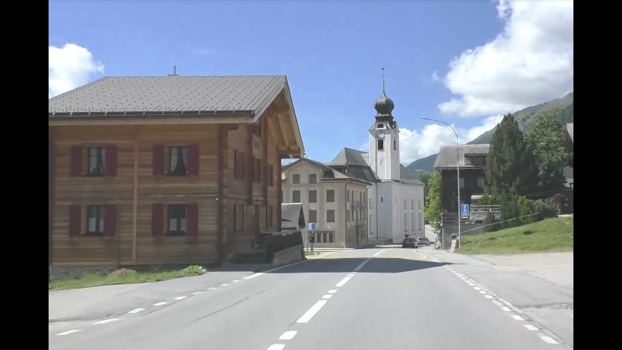 Gletsch in Switzerland to Niederwald 🚐🌏