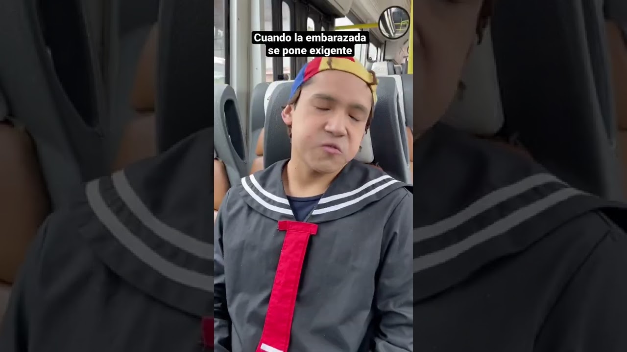 El colectivo estaba vac&iacute;o😳