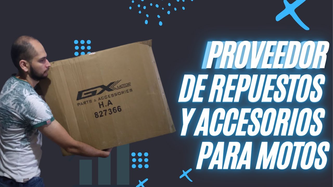 Proveedor de accesorios y repuestos para moto