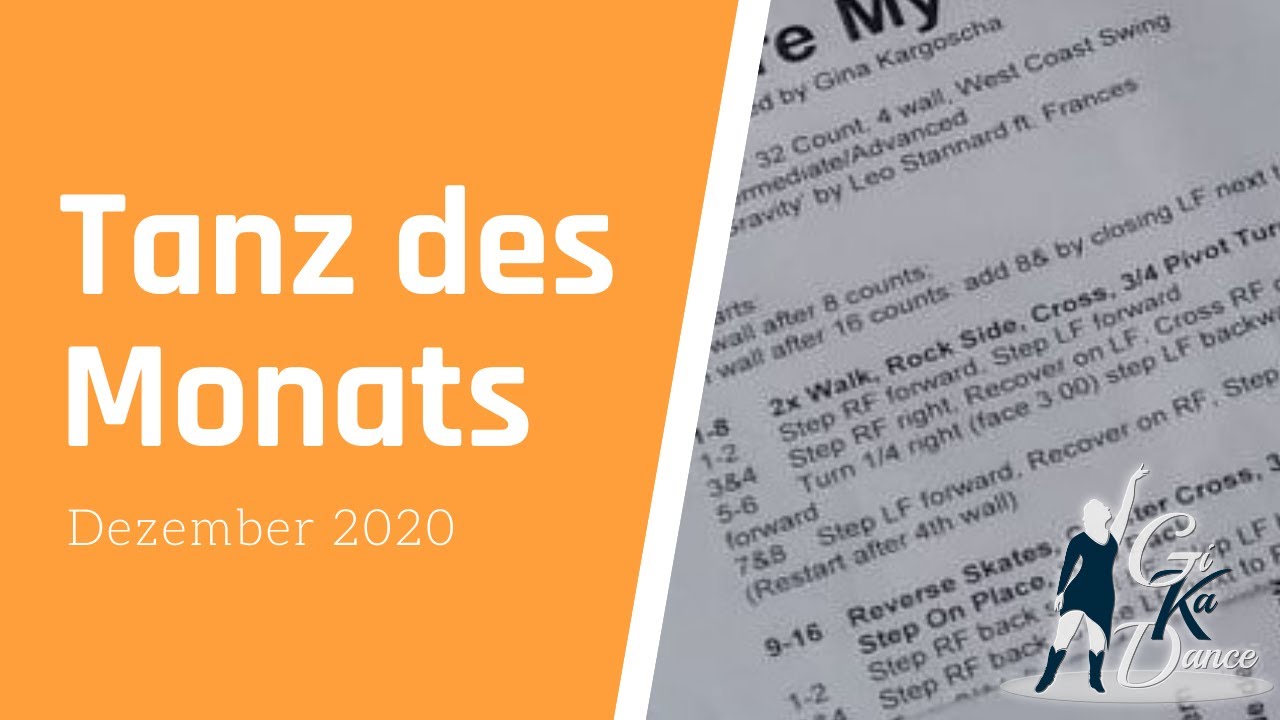Dezember 2020 - Tanz des Monats - GiKaDance