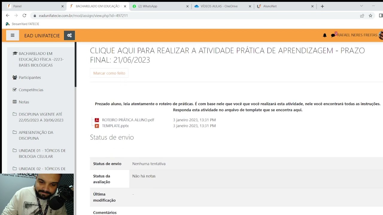 ATIVIDADE PRÁTICA DE APRENDIZAGEM - APA