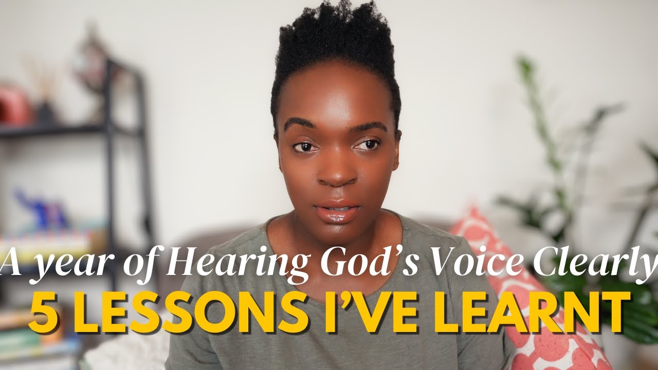 5 lessons I have learnt from hearing GOD clearly.
