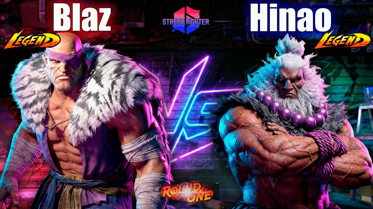 Blaz (Sagat) vs Hinao (Akuma) ▰ Tiger vs Demon | SF6 / スト6