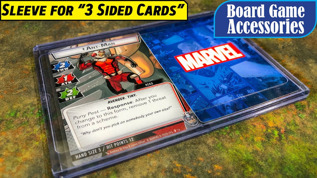 Toploader Sleeve Solution for MARVEL CHAMPIONS & TRANSFORMER Folding Cards