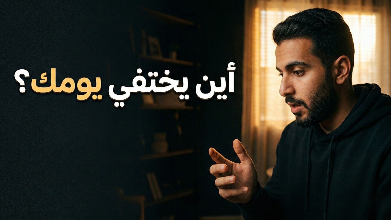 كيف يختفي يومك دون أن تشعر؟ (هذا ما يسرق يومك)