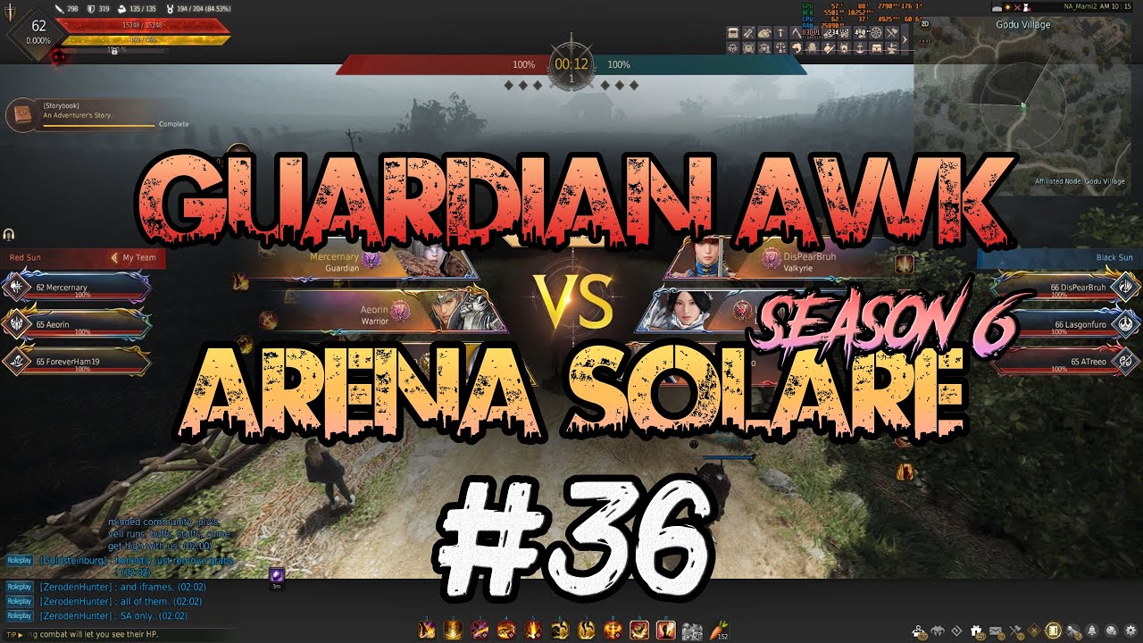 [Black Desert] Awakening Guardian PvP - Arena Solare Season 6 #36
