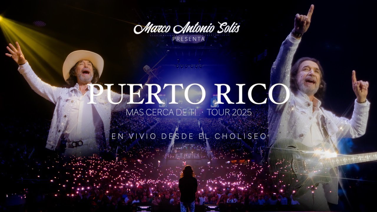 Marco Antonio Solís en Puerto Rico - Más que tu Amigo / Si No Te Hubieras Ido EN VIVO