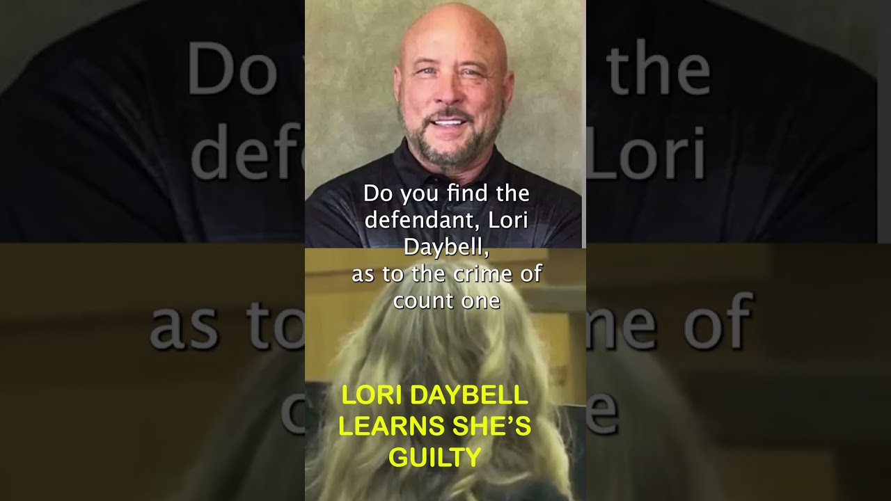 The moment Lori Vallow #Daybell learns she is guilty