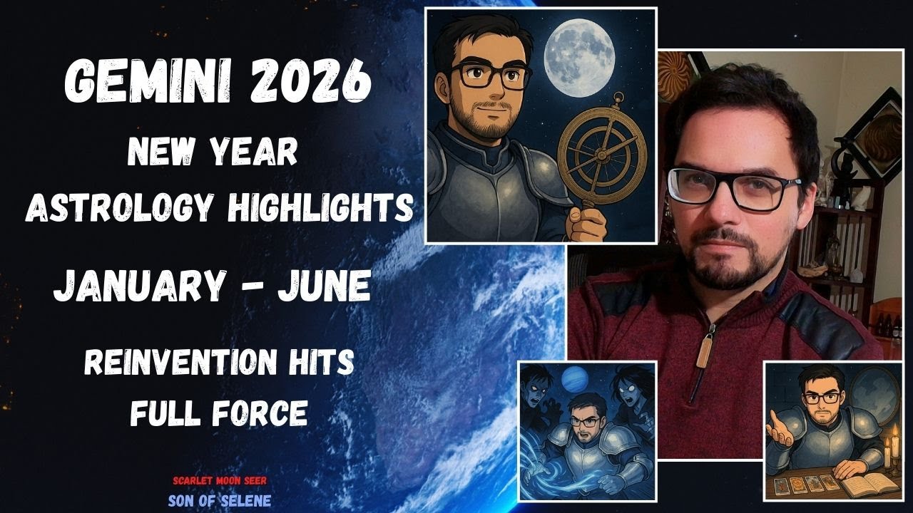 Gemini 2026 January - June Total Reinvention Hits Full Force New Year Astrology Part 1