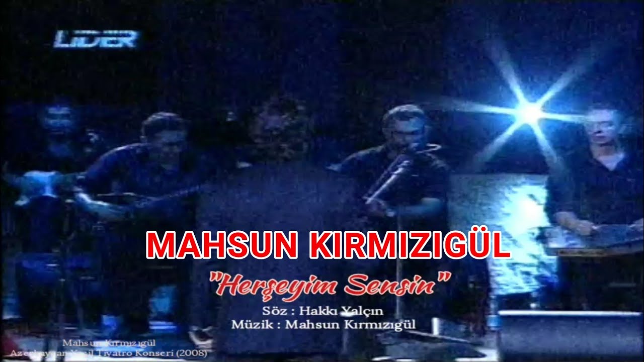 Mahsun Kırmızıgül - Herşeyim Sensin | Azerbaycan Bakü Konseri - 2008