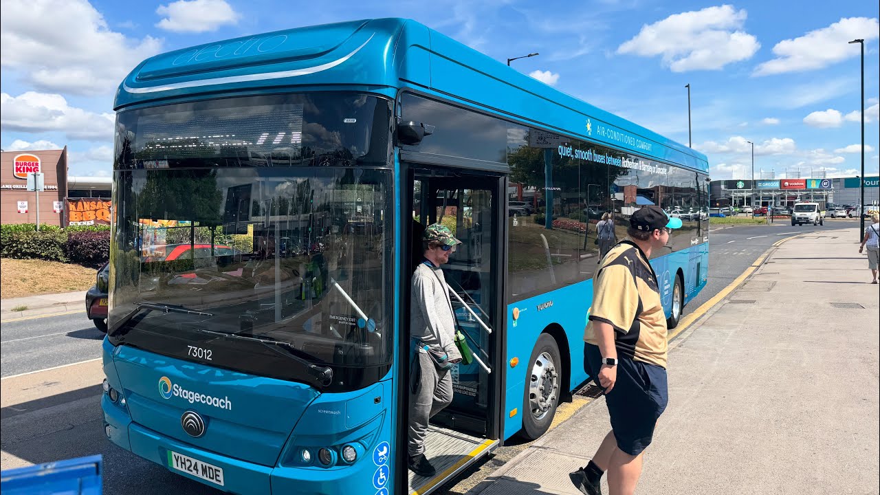 22X Stagecoach Bus - Wath to Parkgate Shopping (Diversion)