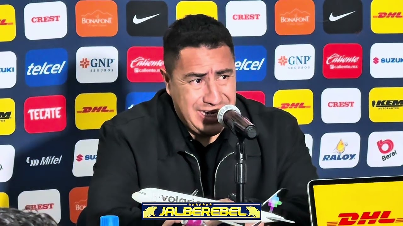 “Siempre quisieron a Antuna” Conferencia Efraín Juárez | Pumas vs Santos 