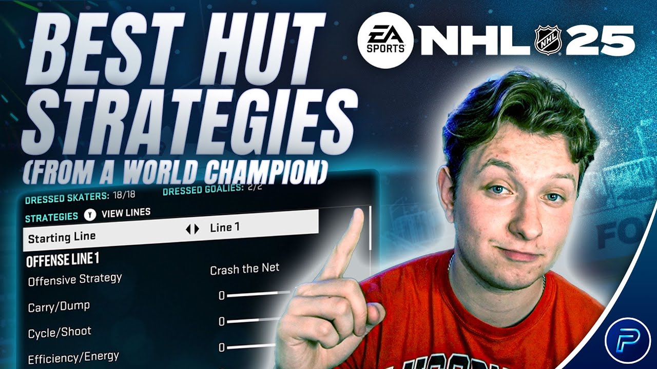 BEST HUT STRATEGIES IN NHL 25 FROM A WORLD CHAMPION