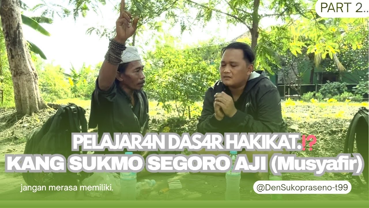 Jangan Cuma Tau Syariat ⁉️🤔Belajar ilmu Dasar Hakikat Makrifat Dari Musyafir…