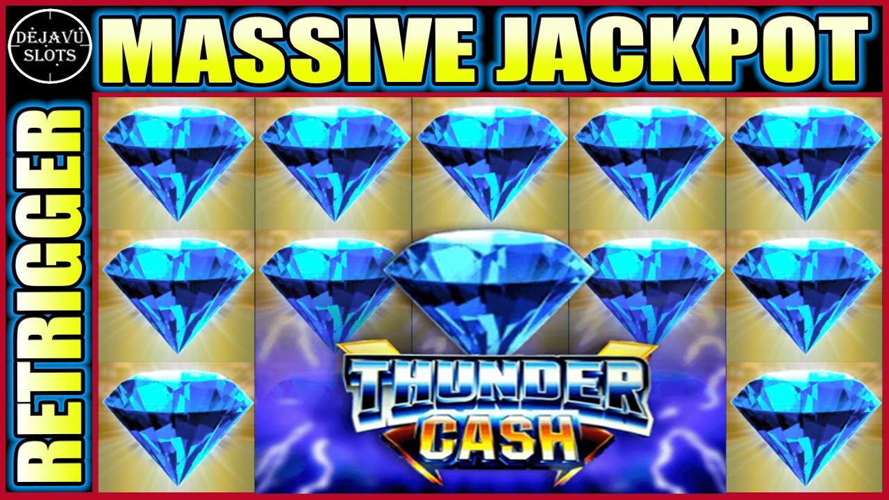 WOW INCREDIBLE THIS IS MASSIVE JACKPOT HANDPAY HIGH LIMIT THUNDER CASH SLOT MACHINE