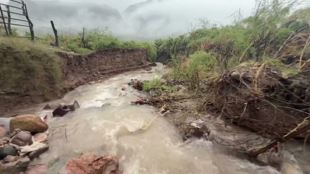 Domingo lluvioso desde San Pedro de la Cueva hoy 12 de octubre de 2025