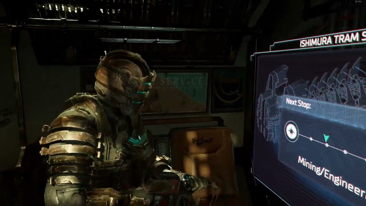 Dead Space Remake Tram jump scare